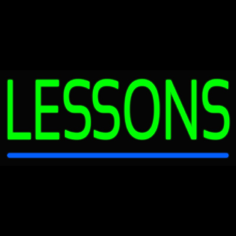 Lessons Neonkyltti