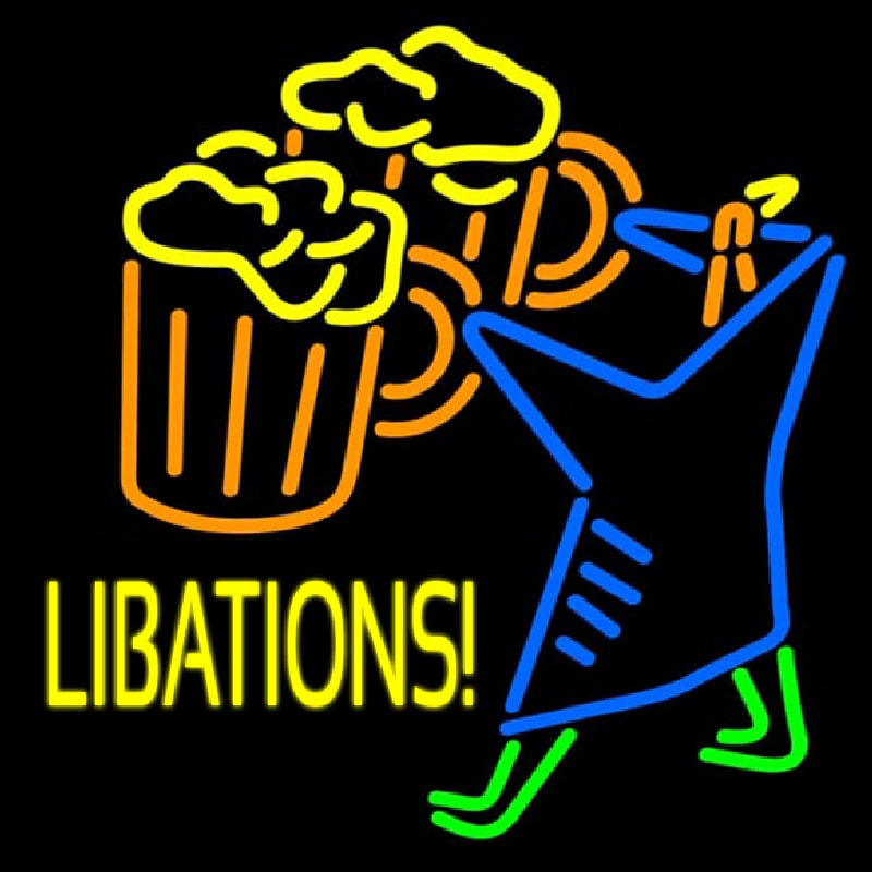 Libations Neonkyltti
