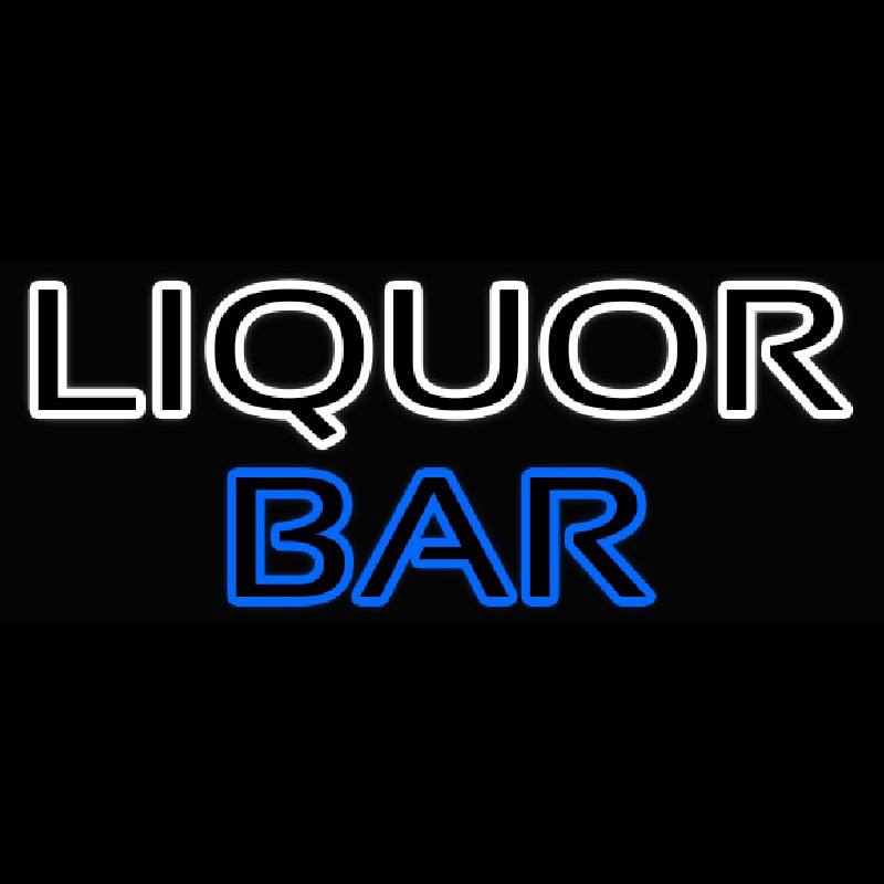 Liquor Bar 2 Neonkyltti
