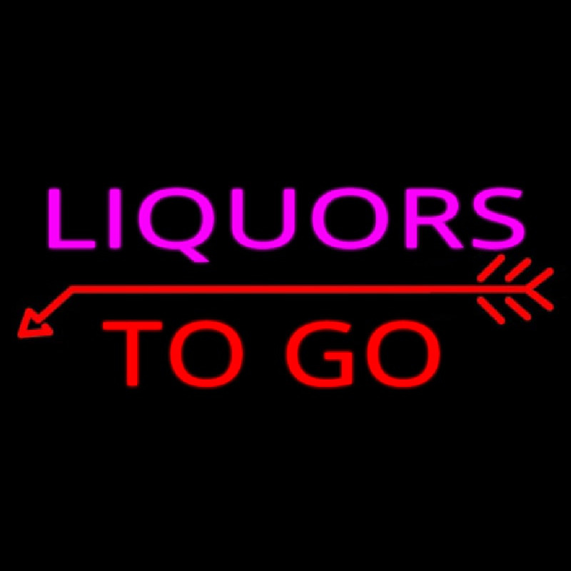 Liquors To Go Neonkyltti