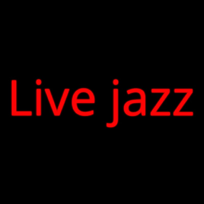 Live Jazz 1 Neonkyltti