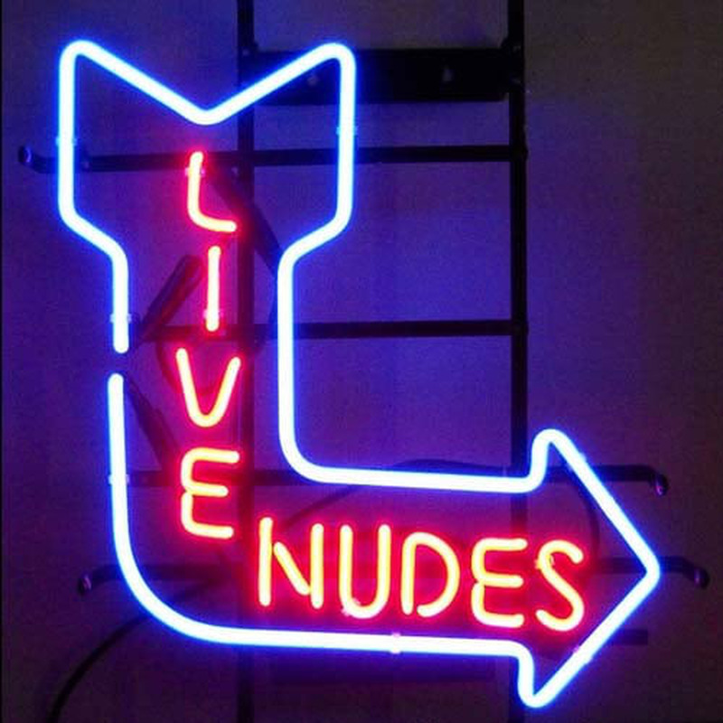 Live Nudes Kauppa Avoinna Neonkyltti