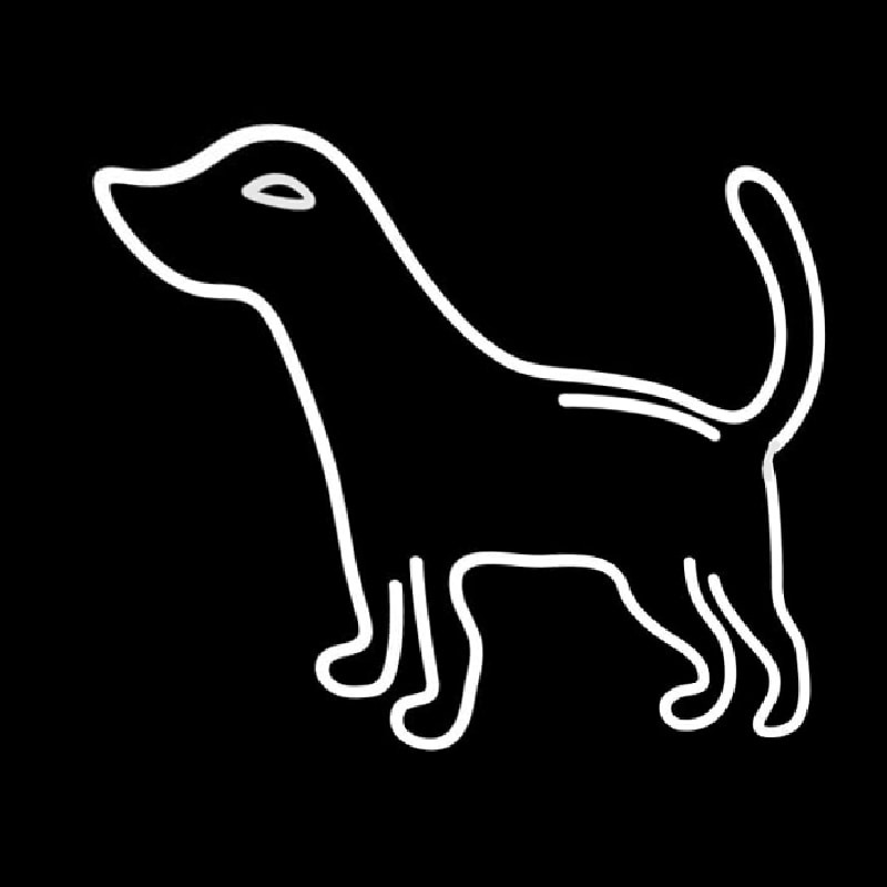 Logo Dog Neonkyltti