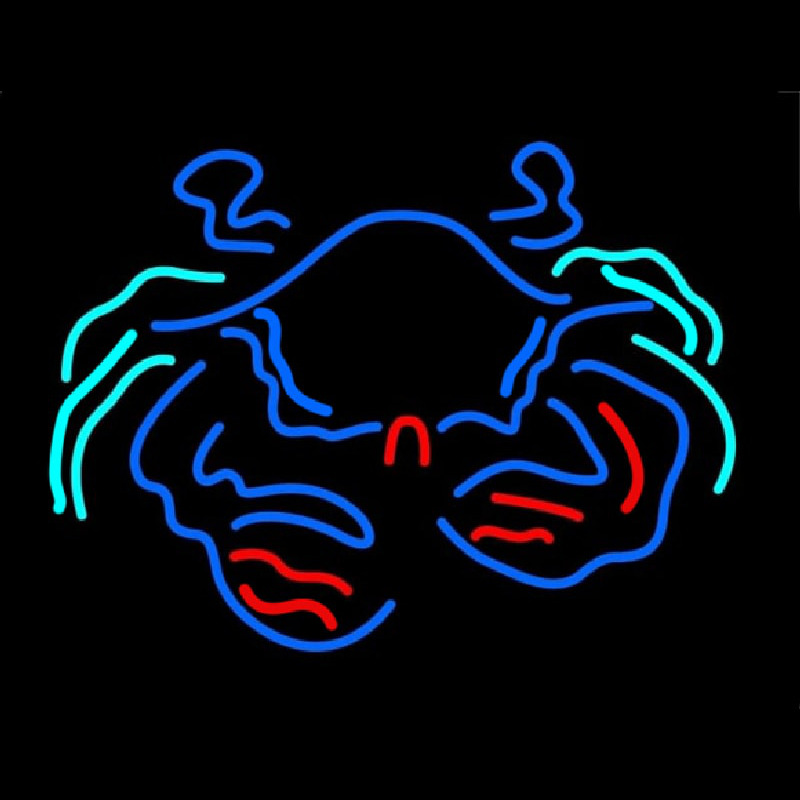 Logo Of Crab 1 Neonkyltti
