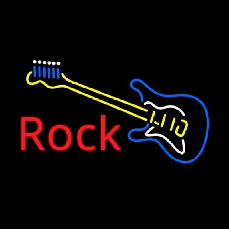 Logo Of Guitar Neonkyltti