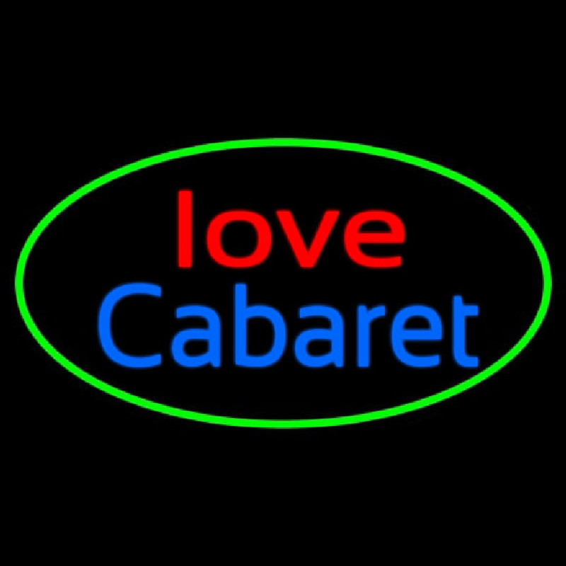 Love Cabaret Neonkyltti