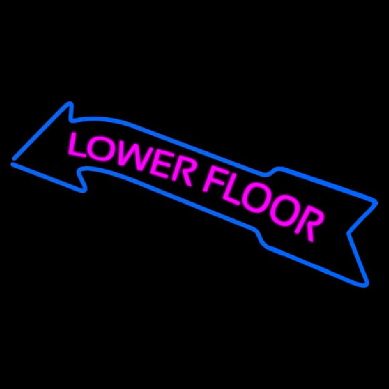 Lower Floor Neonkyltti