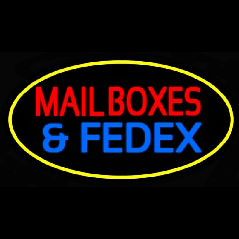 Mail Bo es And Fede  Oval Yellow Neonkyltti