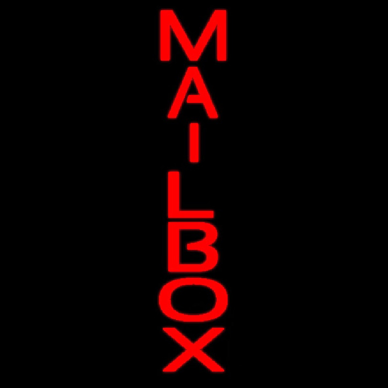 Mailbo  Vertical Neonkyltti