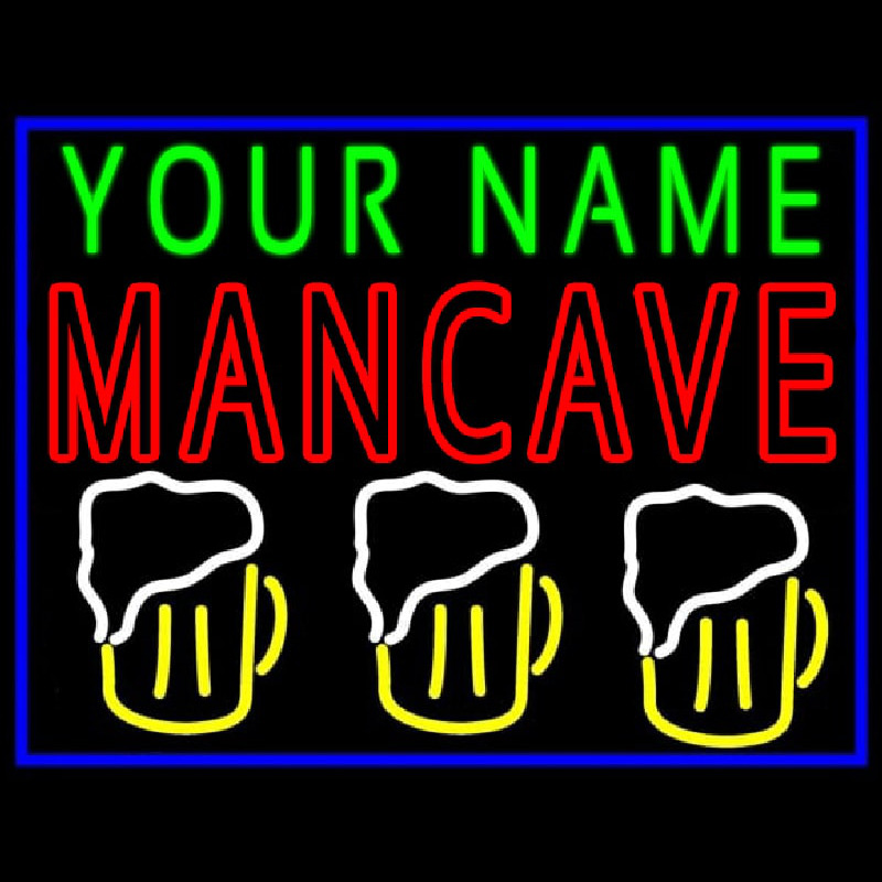 Man Best Friend Glasses Man Cave Neonkyltti