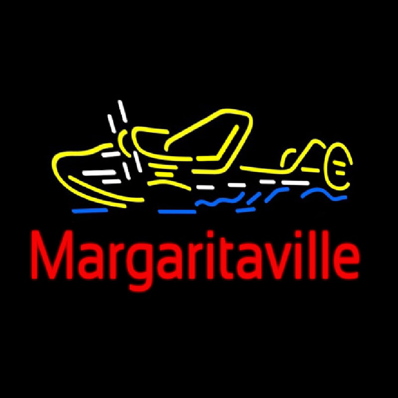 Margaritaville Seaplane Neonkyltti