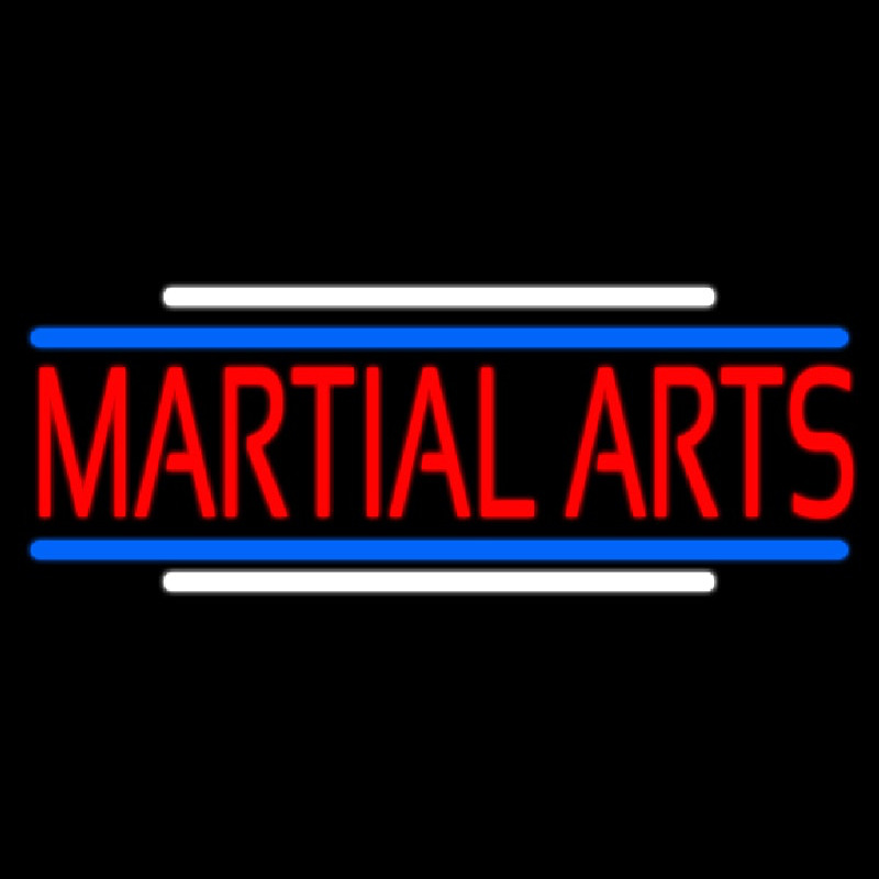 Martial Arts Neonkyltti