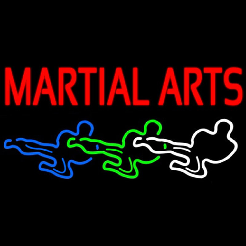 Martial Arts Neonkyltti