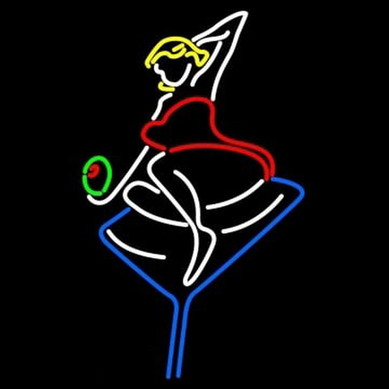 Martini Girl Neonkyltti