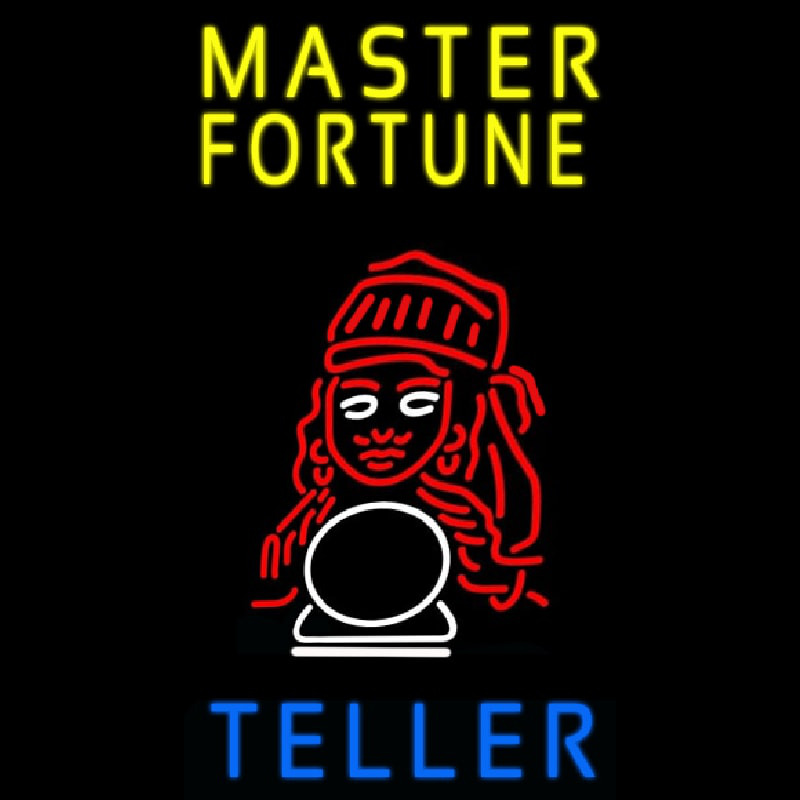 Master Fortune Teller Neonkyltti