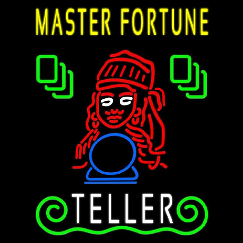 Master Fortune Teller Neonkyltti