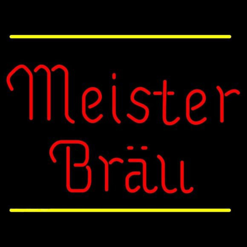 Meister Brau Logo Neonkyltti