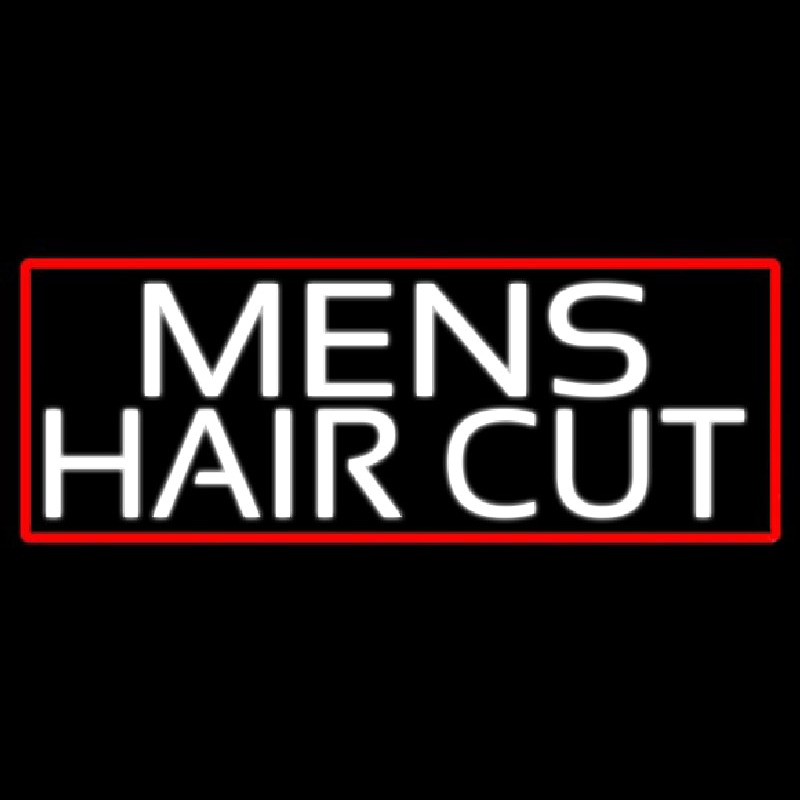 Mens Hair Cut Neonkyltti