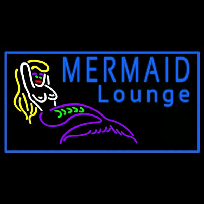 Mermaid Lounge Neonkyltti