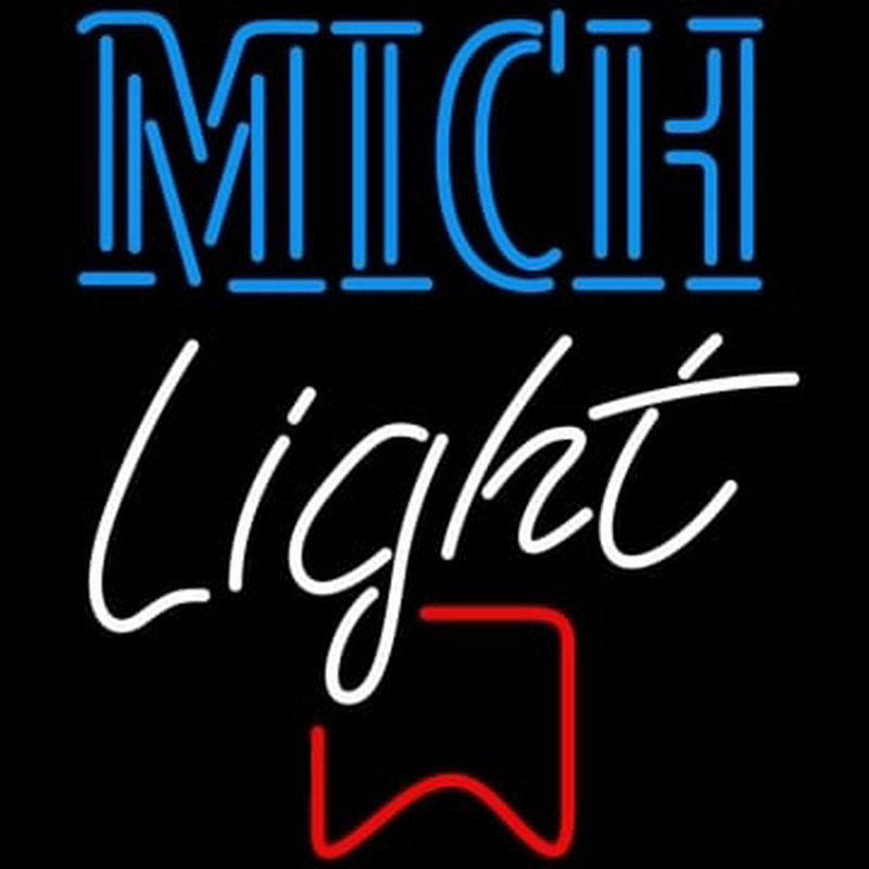 Michelob Light Mich Neonkyltti
