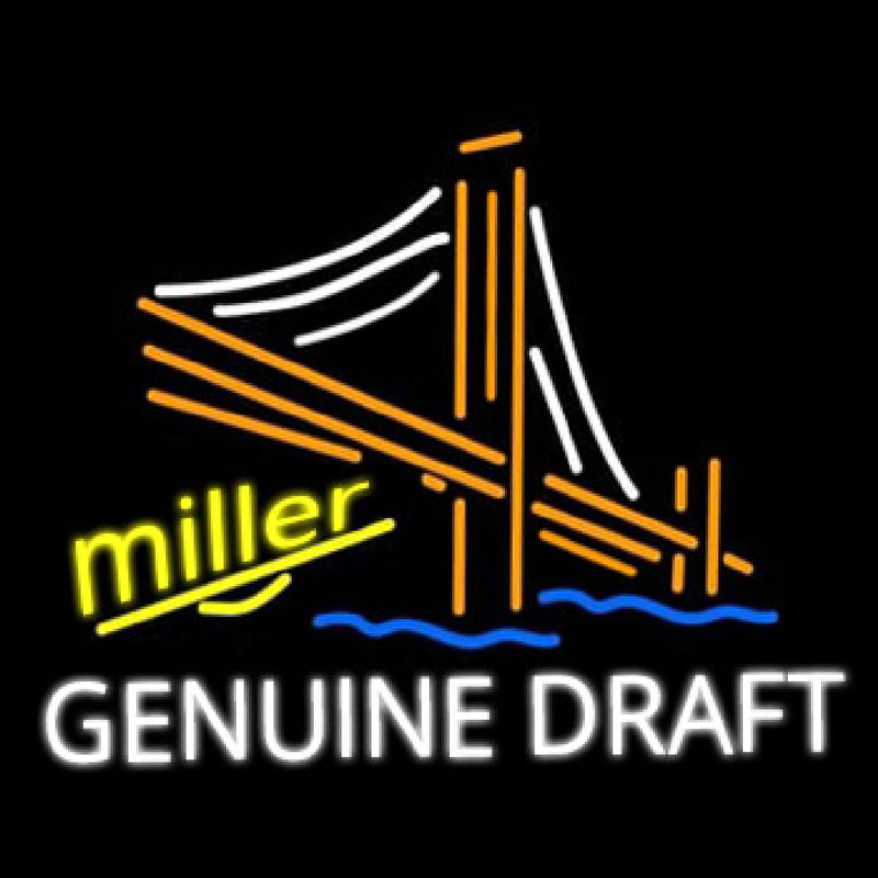 Miller Golden Gate Bridge Neonkyltti