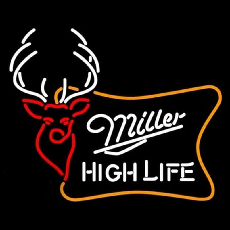 Miller High Life Buck Neonkyltti