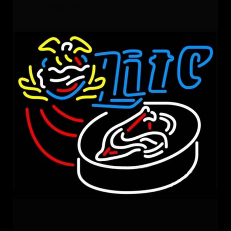 Miller Lite Hockey Neonkyltti