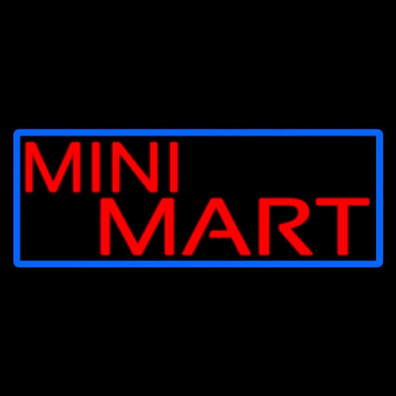 Mini Mart Neonkyltti