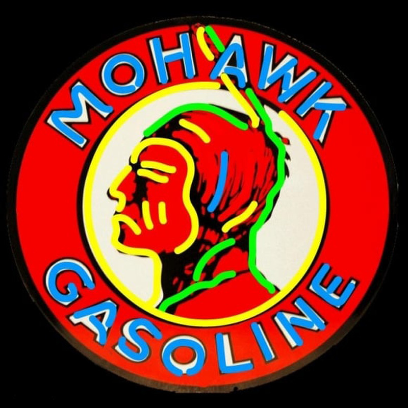 Mohawk Gasoline Neonkyltti