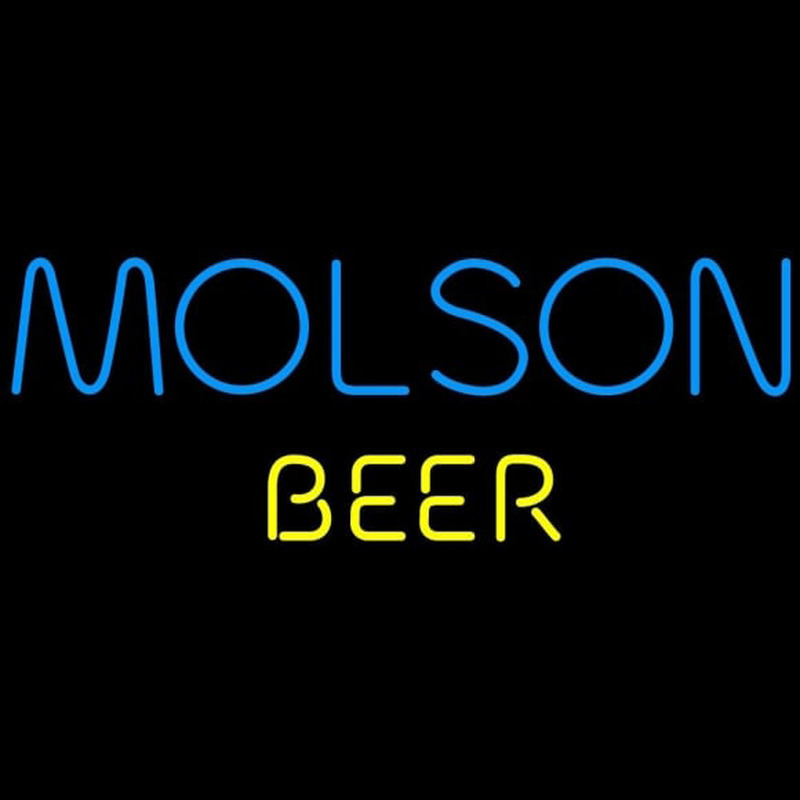 Molson Beer Sign Neonkyltti