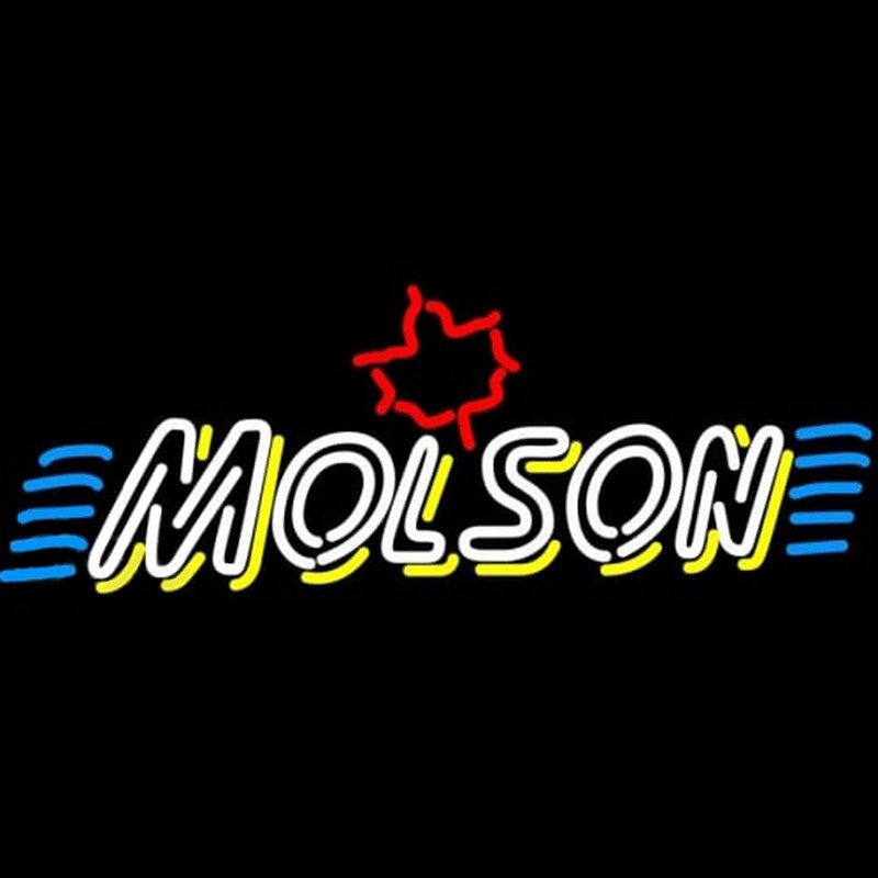 Molson Double Stroke Marquee Neonkyltti