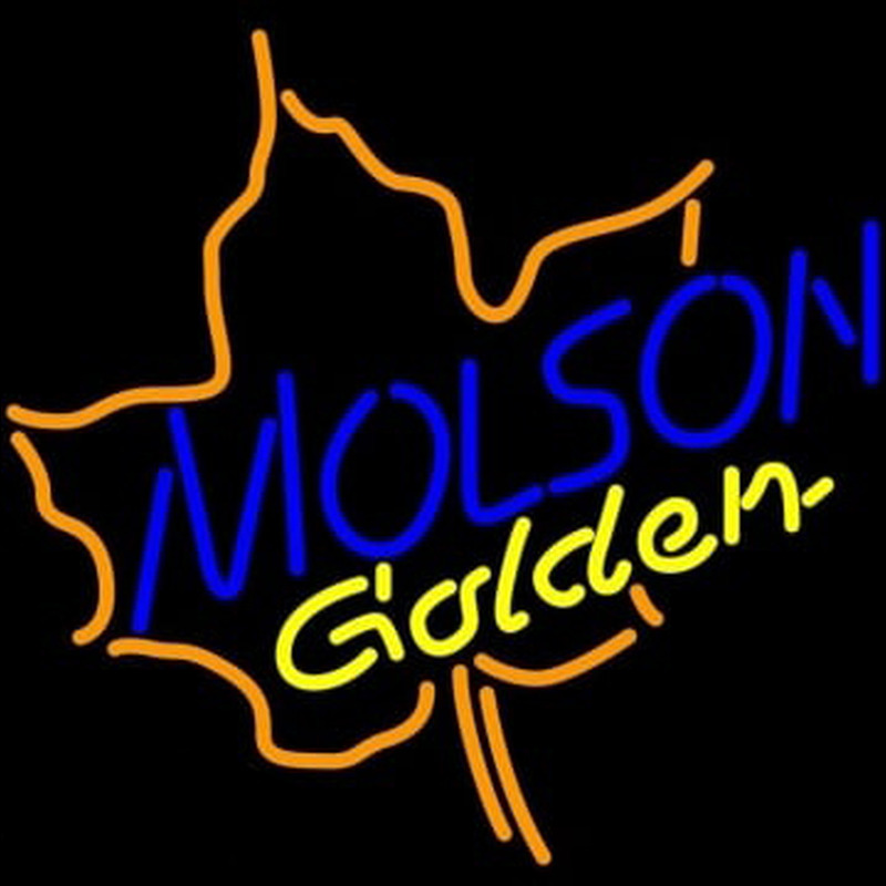 Molson Golden Maple Leaf Neonkyltti