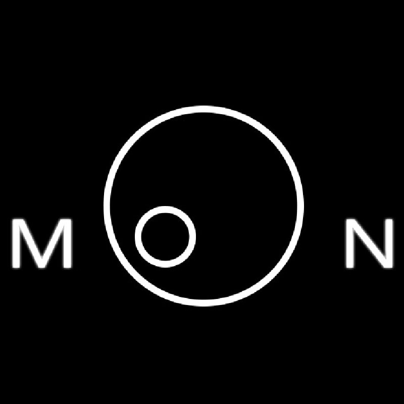 Moon Logo Neonkyltti