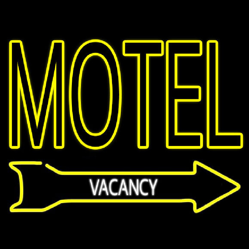 Motel Vacancy Neonkyltti