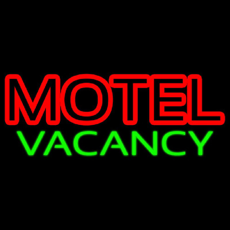 Motel Vacancy Neonkyltti