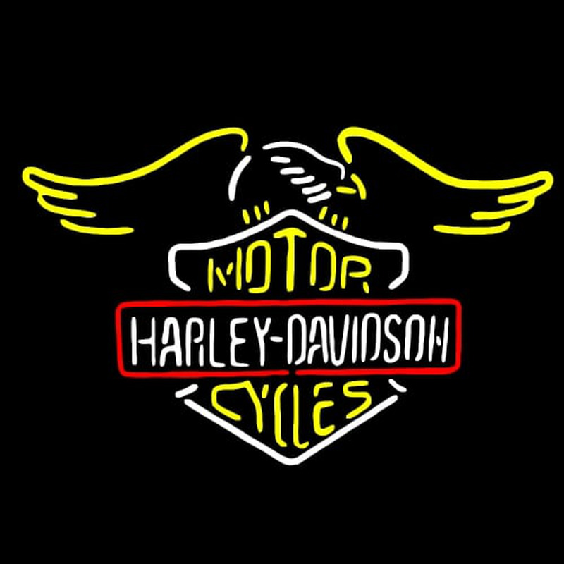Motor Cycles HARLEY-DAVIDSON Neonkyltti