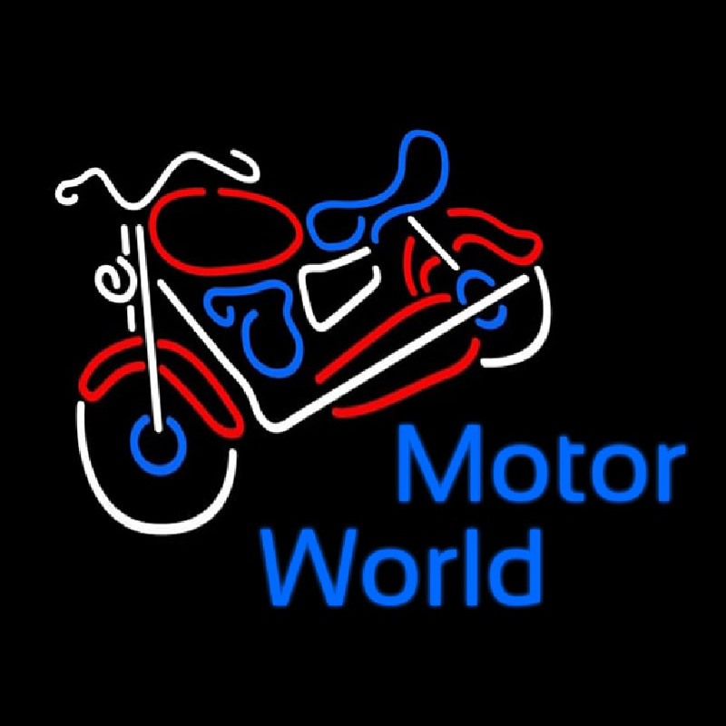 Motor World Neonkyltti
