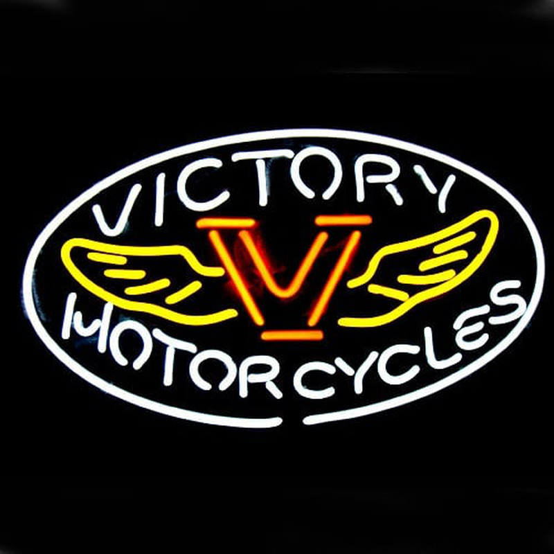 Motorcycles Victory Kauppa Avoinna Neonkyltti