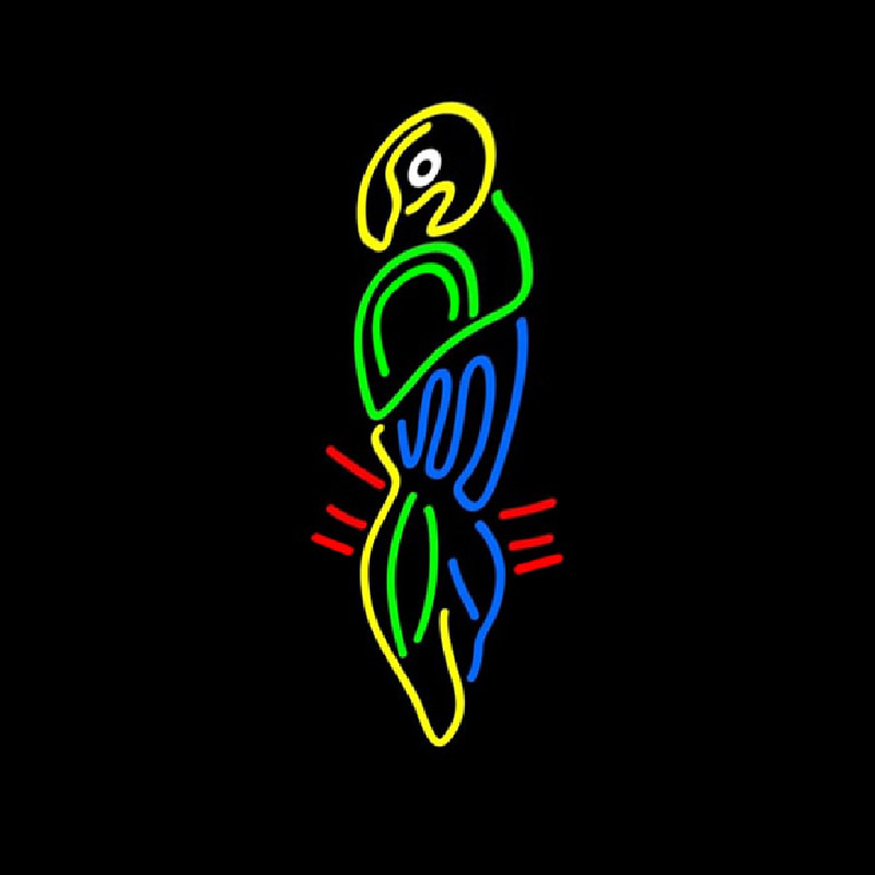 Multi Color Parrot Neonkyltti