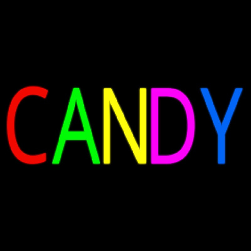 Multi Colored Block Candy Neonkyltti
