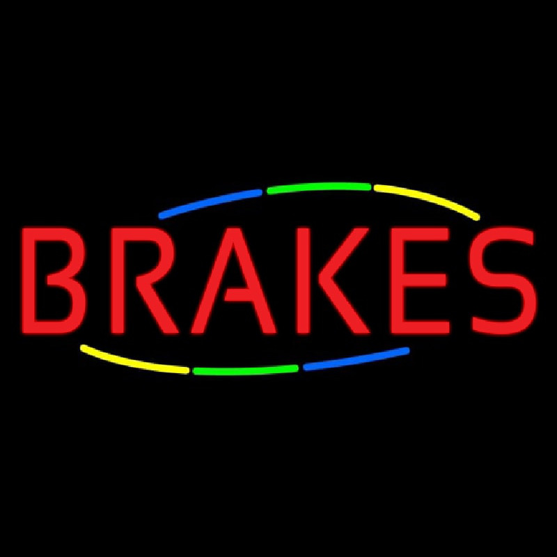 Multicolored Deco Style Brakes Neonkyltti