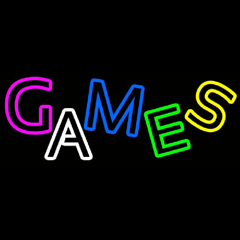Multicolored Games Neonkyltti