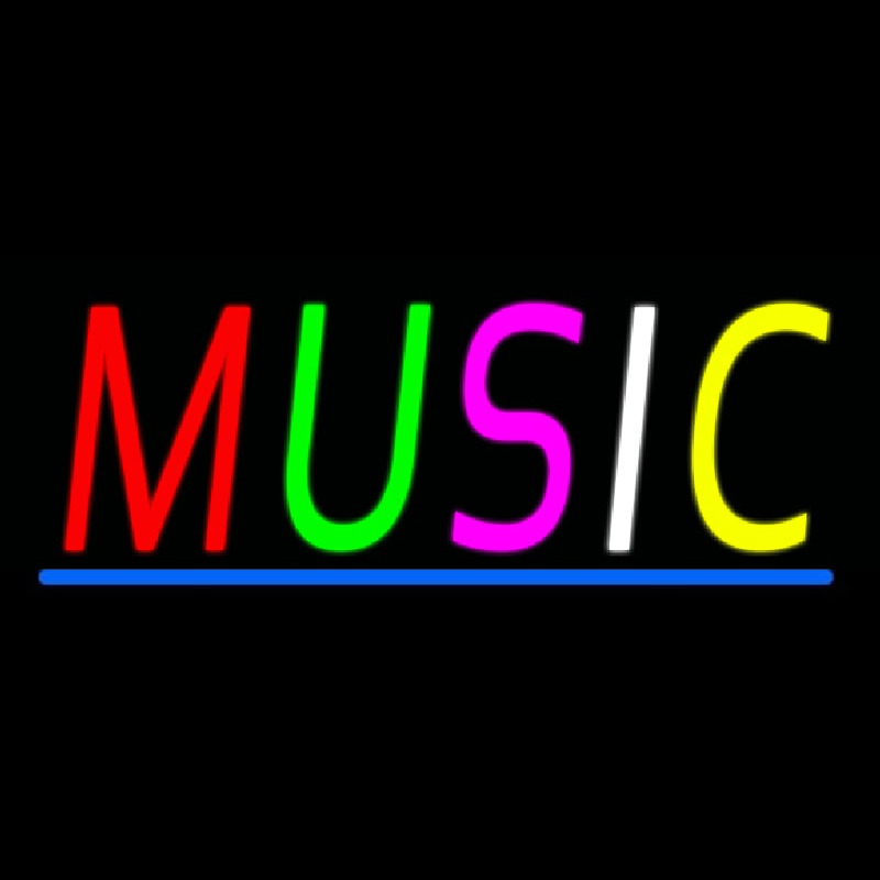 Multicolored Music 2 Neonkyltti