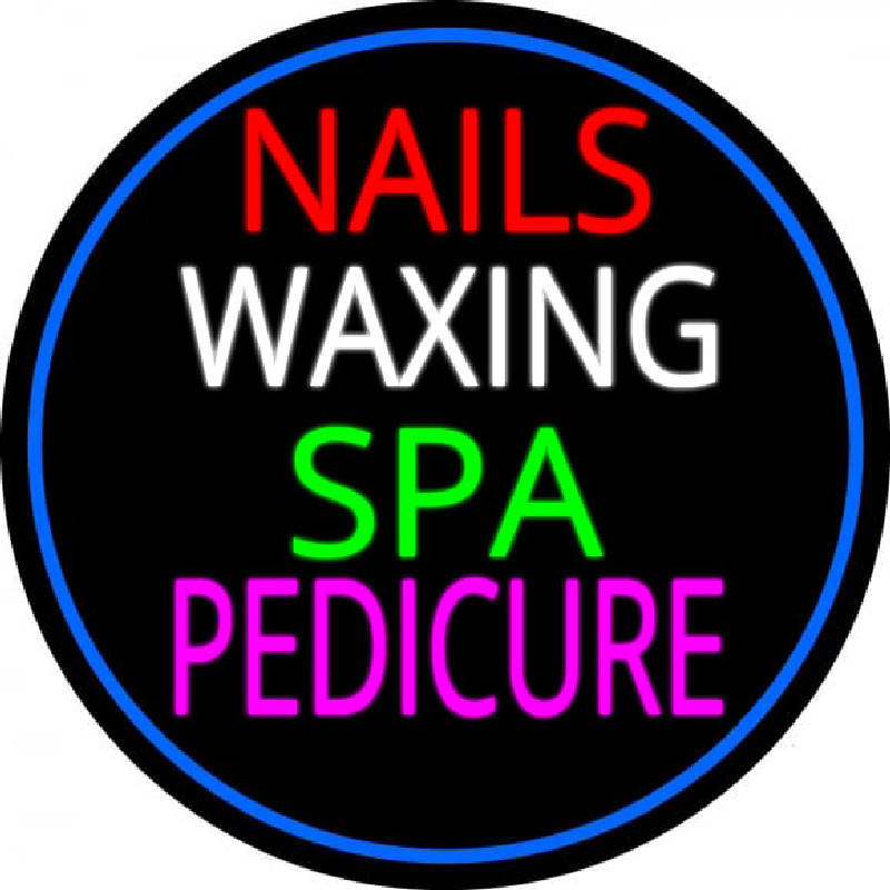 Nails Wa ing Spa Pedicure Neonkyltti