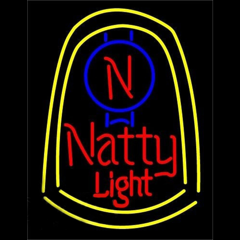 Natural Natty Light Beer Sign Neonkyltti