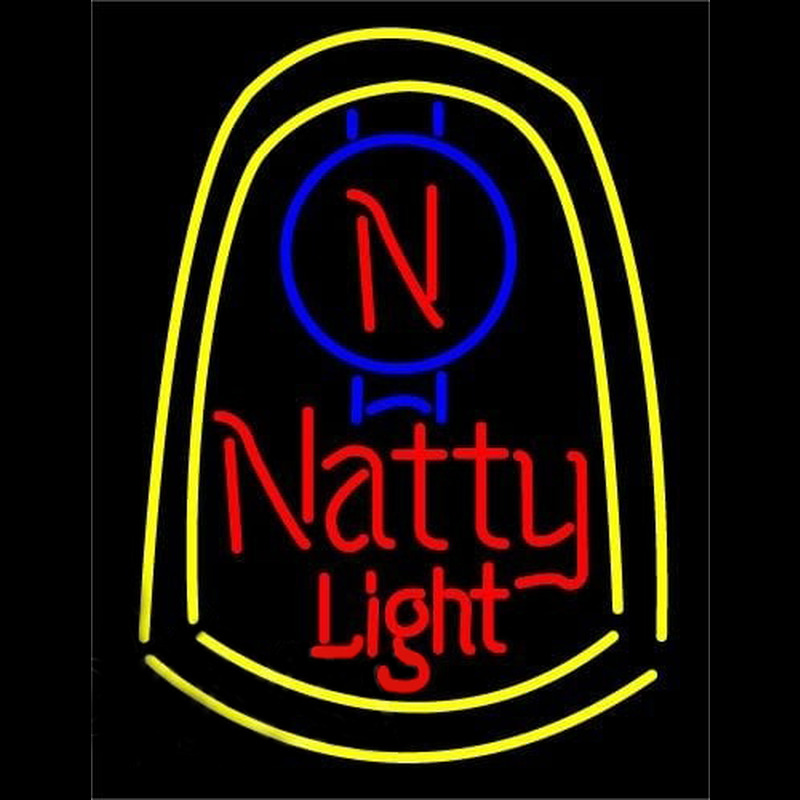 Natural Natty Light Beer Sign Neonkyltti
