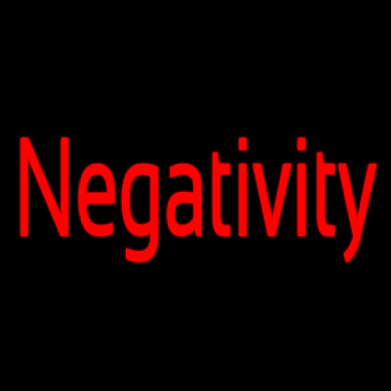 Negativity Neonkyltti