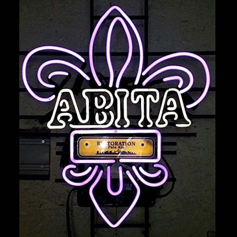 New Abita Restoration Pale Ale Nola Purple Man Cave Neonkyltti