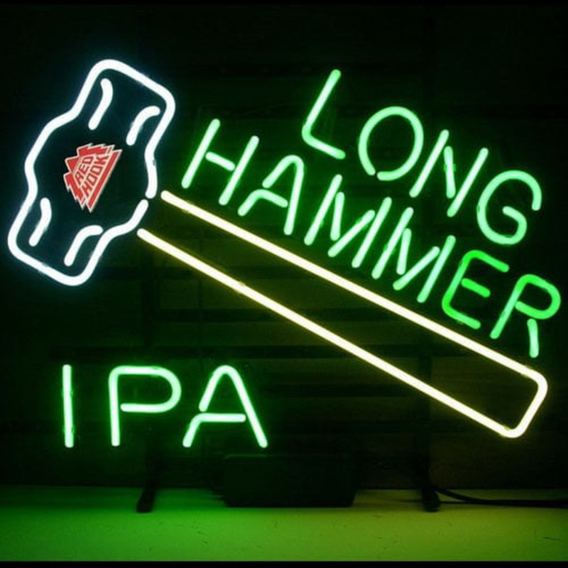 New Redhook Long Hammer Ipa Olut Neon Olut Baari Pubi Kyltti