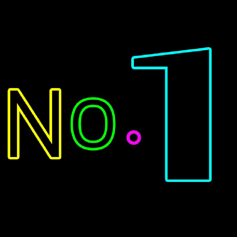 No 1 Neonkyltti